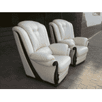 Комплект мяких шкіряних крісел (3981). ДНІПРО - LvivMarket.net, Фото 4