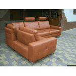 Новий шкіряний кутовий диван, розкладний (4410).ДНІПРО - LvivMarket.net, Фото 49