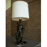 Старовинна  лампа-статуетка Пастушок (4109). ДНІПРО - LvivMarket.net, Фото 24