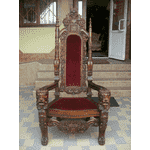 Антикварне крісло-ТРОН (3270) - LvivMarket.net, Фото 50