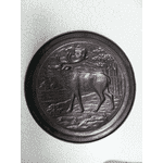 Декоративна мідна тарілка Олень (4302) - ЛьвівМаркет, Фото 6 Декоративна мідна тарілка Олень (4302) - LvivMarket.net, Фото 6