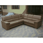 Новий шкіряний диван, розкладний (5556) - LvivMarket.net, Фото 5