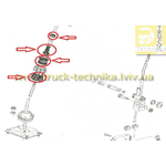 Ремкомплект куліси ричага перемикання передач VW Transporter T2, T3; Passat B2 - LvivMarket.net, Фото 3