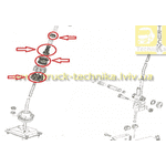 Ремкомплект куліси ричага перемикання передач VW Transporter T2, T3; Passat B2 - ЛьвівМаркет, Фото 3 Ремкомплект куліси ричага перемикання передач VW Transporter T2, T3; Passat B2 - LvivMarket.net, Фото 3