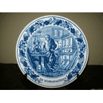 Декоративна тарілка Delft Blue  (5288) - LvivMarket.net, Фото 1