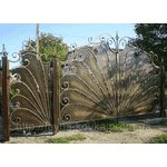 Ковані ворота хвіст павича (12400 грн.) - ЛьвівМаркет, Фото 2 Ковані ворота хвіст павича (12400 грн.) - LvivMarket.net, Фото 2