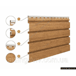 Сайдинг Горіх Vox Vilo - ЛьвівМаркет, Фото 2 Сайдинг Горіх Vox Vilo - LvivMarket.net, Фото 2