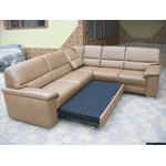 Новий шкіряний диван, розкладний (5556) - LvivMarket.net, Фото 36