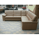 Новий шкіряний диван, розкладний (5556) - LvivMarket.net, Фото 6