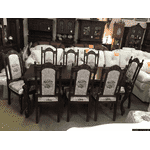 Стіл столовий, розкладний + 8 стільців (новий) (4403). ДНІПРО - LvivMarket.net, Фото 1