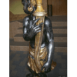 Деревяна статуя- лампа Мавр з факелом (5532). ДНІПРО - LvivMarket.net, Фото 21