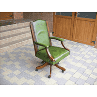 Шкіряне кабінетне крісло. Англія (5783)