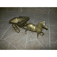 Скульптура Кінь з бричкою (5915). ДНІПРО