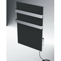 Керамический полотенцесушитель Smart Install Towel 27 с терморегулятором Нержавеющая сталь, Электронное, Черный