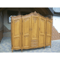 Шафа деревяна Луї (5 дверок) (2206)