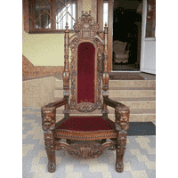 Антикварне крісло-ТРОН (3270)