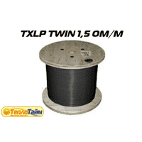 Двухжильный отрезной нагревательный кабель Nexans TXLP TWIN ON DRUM 1,5 OHM/М