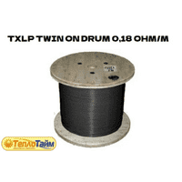 Двухжильный отрезной нагревательный кабель Nexans TXLP TWIN ON DRUM 0,18 OHM/М