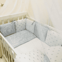 Комплект Маленька Соня Baby Design Premium Корони без балдахіну