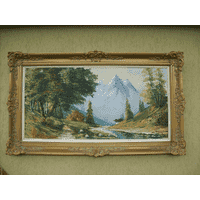 Картина мальована Альпи (5799)