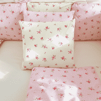 Комплект Маленька Соня Baby Design Premium Прованс рожевий без балдахіну