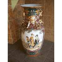 Інтерєрна ваза. Фарфор. Китай. (6113)