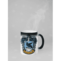 Чашка хамелеон з принтом з Гаррі Поттера Рейвенклов