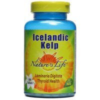 Nature's Life, Ісландска бура водоросль, 250 таблеток