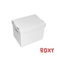 Коробка 312*236*250 мм (архівна) біла