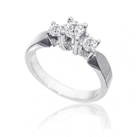 Перстень для коханої з діамантами