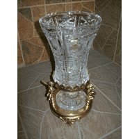 Кришталева ваза- цукерниця (5907)