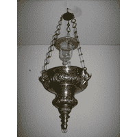 Старовинна підвісна лампада (6309)