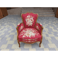 Крісло з підлокотниками в стилі Луї (6553)
