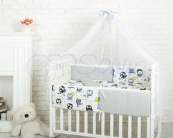 Комплект Маленька Соня Comfort Совенята з балдахіном Комплект Маленька Соня Comfort Совенята з балдахіном