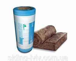 Мінеральна вата рулонна UniFit 035 10100×1200×50 мм Мінеральна вата рулонна UniFit 035 10100×1200×50 мм