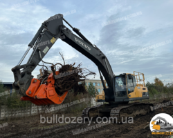 Гусеничний екскаватор Volvo 300 для викорчовування пнів та розліснення дерев. Викорчовувач пнів та дерев. Ощищення траншей,каналів Гусеничний екскаватор Volvo 300 для викорчовування пнів та розліснення дерев. Викорчовувач пнів та дерев. Ощищення траншей,каналів
