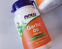 NOW Foods часникова олія 1500 мг 100 капсул олія часнику garlic