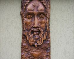 Настінне декоративне панно з дерева (5642) Настінне декоративне панно з дерева (5642)