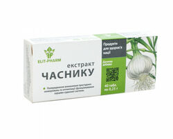 Екстракт часнику № 40 Elit-pharm Екстракт часнику № 40 Elit-pharm