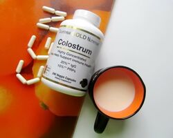 Молозиво из сайта iHerb Colostrum 240 капсул Caliphornia Gold Nytrition