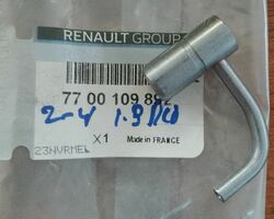 Розпильвач масла (гусак, жиклер) 2-4 циліндра Renault Master II (1998-2003) 1.9DCI 7700109892,9110385,1308100QAJ Розпильвач масла (гусак, жиклер) 2-4 циліндра Renault Master II (1998-2003) 1.9DCI 7700109892,9110385,1308100QAJ