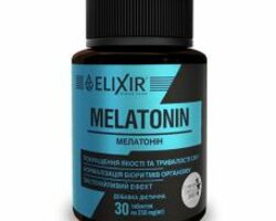 Таблетки «Мелатонін» №30 ELIXIR Таблетки «Мелатонін» №30 ELIXIR