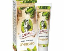 Крем – бальзам «З Чагою» для ран 75 мл ELIXIR Крем – бальзам «З Чагою» для ран 75 мл ELIXIR