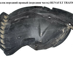 Подкрылок передний правый (передняя часть) RENAULT TRAFIC 00-10 (РЕНО ТРАФИК) (8200036014, PRN11037AR,