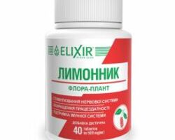 Таблетки "Лимонник" №40 ELIXIR Таблетки "Лимонник" №40 ELIXIR