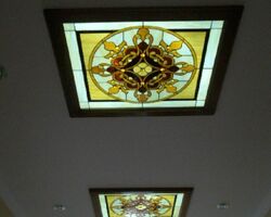 Підвісні вітражні стелі Підвісні вітражні стелі