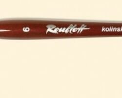 Колонок кутовий для дизайну, DK63R, № 2, к.р. пензель ROSA Nail