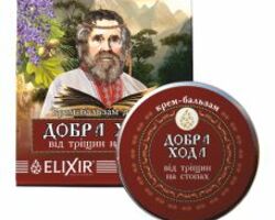 Крем-бальзам «Добра хода» від тріщин 10 мл ELIXIR Крем-бальзам «Добра хода» від тріщин 10 мл ELIXIR