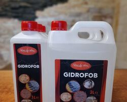 GIDROFOB 1 л гідрофобізуючий-водовідштовхуючий засіб для бруківки, каменя,цегли,шиферу. GIDROFOB 1 л гідрофобізуючий-водовідштовхуючий засіб для бруківки, каменя,цегли,шиферу.