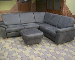 Новий розкладний диван + пуф (5588). ДНІПРО